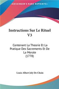 Instructions Sur Le Rituel V3