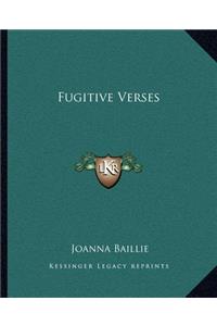 Fugitive Verses