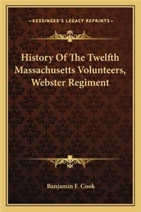 History of the Twelfth Massachusetts Volunteers, Webster Reghistory of the Twelfth Massachusetts Volunteers, Webster Regiment Iment