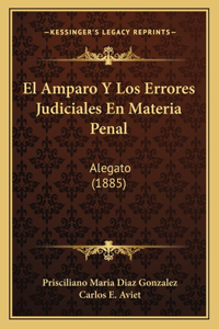 Amparo Y Los Errores Judiciales En Materia Penal