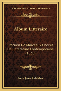 Album Litteraire