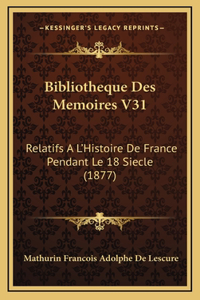 Bibliotheque Des Memoires V31