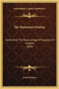 The Hunterian Oration