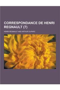 Correspondance de Henri Regnault (7)