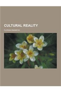 Cultural Reality