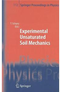 Experimental Unsaturated Soil Mechanics