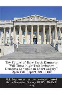 Future of Rare Earth Elements