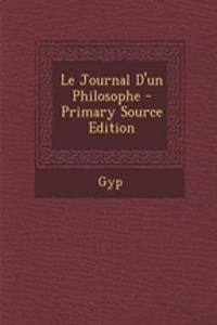 Le Journal D'Un Philosophe