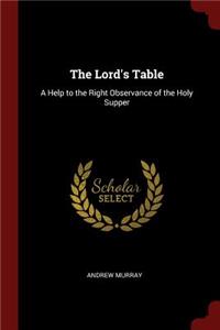 Lord's Table