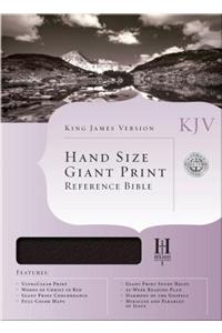 Hand Size Giant Print Reference Bible-KJV