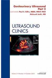 Genitourinary Ultrasound, An Issue of Ultrasound Clinics, Part II