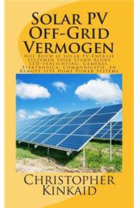 Solar Pv Off-Grid Vermogen