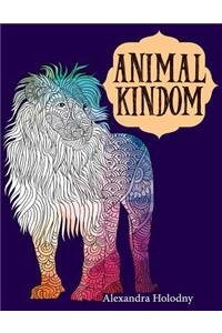 Animal Kingdom Coloring Book
