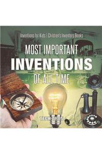 Most Important Inventions Of All Time Inventions for Kids Children's Inventors Books