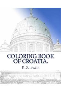 Coloring Book of Croatia.