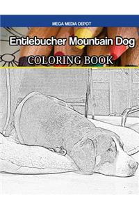 Entlebucher Mountain Dog Coloring Book