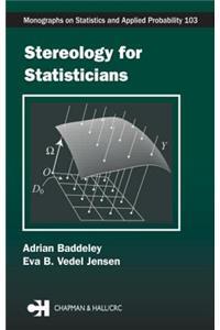 Stereology for Statisticians