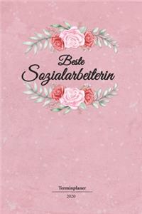 Sozialarbeiterin Terminplaner 2020