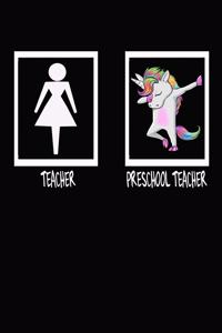 Teacher PRESCHOOL TEACHER