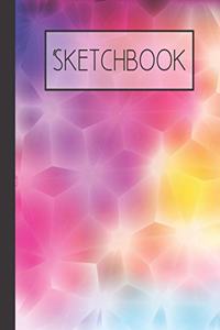 Sketchbook: Geometric Rainbow 200 Page Sketchbook: Artist Edition (8.5x11)