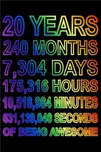 20 Years Of Being Awesome