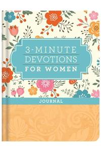 3-Minute Devotions for Women Journal