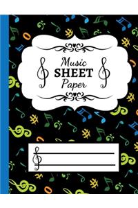 Music Sheet Paper