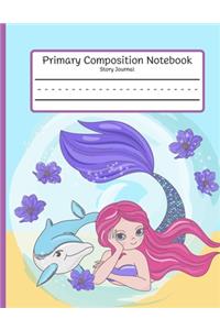 Mermaid - Primary Composition Notebook