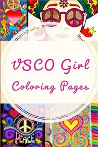 VSCO Girl Coloring Pages