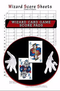 Wizard Score Sheets, Wizard Card Game Score Pads