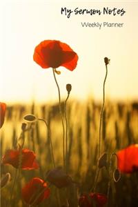 My Sermon Notes Weekly Journal