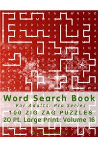 Word Search Book For Adults