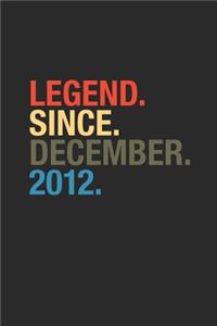 Legend Since December 2012