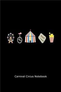 Carnival Circus Notebook
