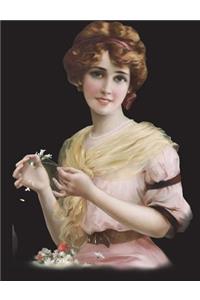 Lady with Flowers Journal