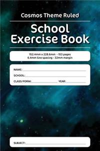 Cosmos Theme Ruled School Exercise Book