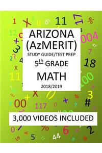 5th Grade ARIZONA AzMERIT, MATH, Test Prep