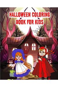 Halloween Coloring Book For Kids