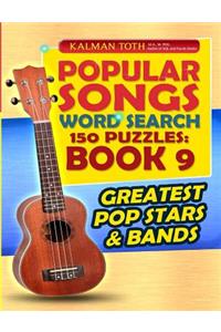 Popular Songs Word Search 150 Puzzles