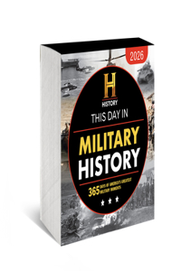 2026 History Channel This Day in Military History Boxed Calendar