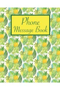 Phone Message Book