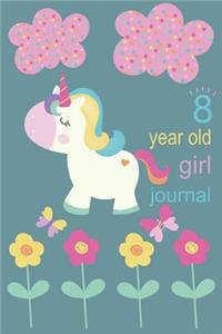 8 Year Old Girl Journal: Unicorn Journal for 8 Year Old Girls - Magical Birthday