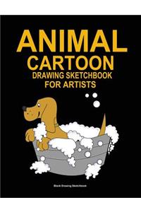 Animal cartoon drawing sketchbook for artists
