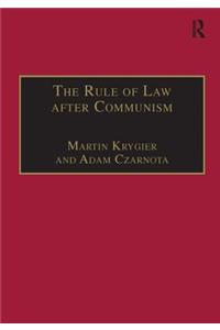 Rule of Law After Communism