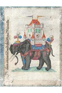 Vintage Elephant: College Ruled Journal Composition Notebook