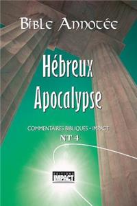 Bible annotée N.T. 4 - Hébreux à Apocalypse
