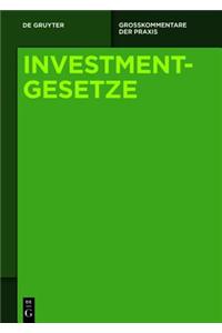 [set Investmentgesetze, Band 1-3]