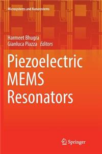 Piezoelectric Mems Resonators