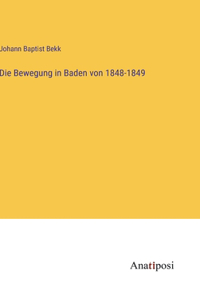 Bewegung in Baden von 1848-1849
