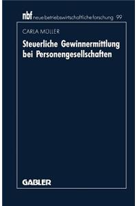 Steuerliche Gewinnermittlung Bei Personengesellschaften